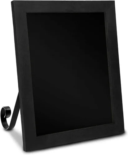 TenXVI Designs 11x13 Pizarra pequeña para colgar o independiente para mesas, bodas, granjas, restaurantes y decoración del hogar – Pizarra con marco