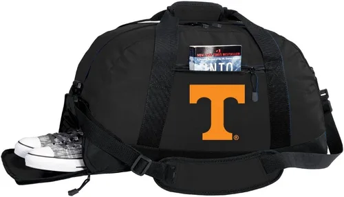 Vista 54 de Broad Bay Bolsas de lona universitarias con compartimento para zapatos Negro