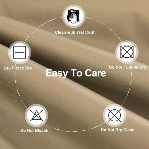 Vista 8 de PureFit Funda impermeable para sofá de exterior, funda para muebles de sofá de patio, funda de 3 plazas para exteriores con ventilación de aire