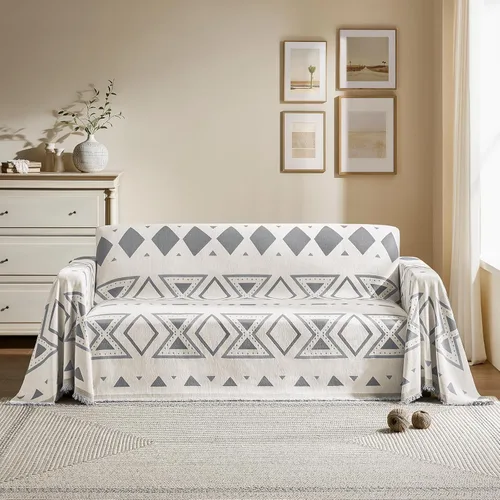 Vista 23 de Funda de sofá lavable para perros, funda para sofá de 2 cojines, funda de sofá modular de felpilla negra en forma de L, protector de muebles