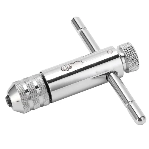 THandle - Llave de trinquete M3-M8, soporte de grifo ajustable, herramienta de mano para grifos, escariadores, extractores de tornillos