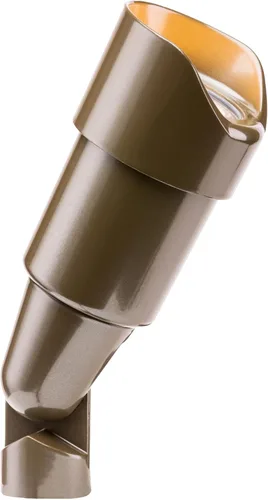 FX Luminaire by Hunter RS-LED20WFL-BZ - Luminaria de aluminio y acabado en bronce (4W 2700K 35 grados MR16 LED)
