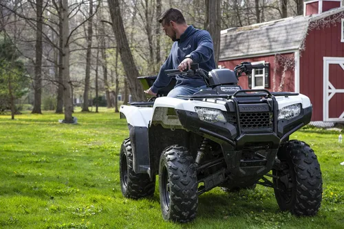 Vista 9 de Buyers ATVS100 esparcidor eléctrico de 10 voltios, 100 libras, para vehículos todo terreno