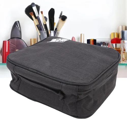 Vista 2 de Pongnas Travel CableBag with Elastic Dividers Compact Electronics Storage Case for,Cords & Tech Accessories