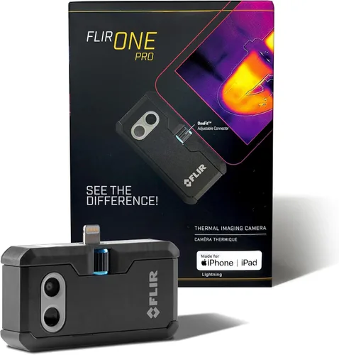 Vista 16 de FLIR One Pro - Cámara de imágenes térmicas para smartphones Android (USB-C), resolución súper 480x360 (160x120 IR nativa)