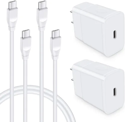 Turbo Charger tipo C 25W Fast Cube para Samsung Galaxy A17 A16 5G A35 A15 A26 A36 A56 A55 S25 S24 Ultra A25 S23 FE S22 A23, Google Pixel 9 Pro XL 8