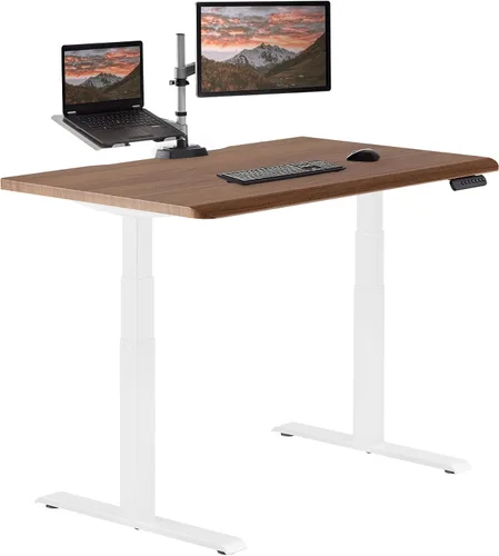 Vista 24 de Vari ComfortEdge - Escritorio eléctrico ajustable de pie de 60 x 30 pulgadas, variDesk de pie para sentarse con ajustes preestablecidos de memoria