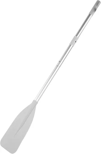 Vista 8 de Remos de barco, 2 piezas de remos para bote de remos de 51.97 pulgadas de largo con cerraduras de remo, eje dividido remos de aluminio canoa kayak