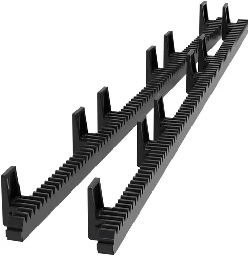 TOPENS RNH2 Rack de engranajes de nailon reforzado resistente con inserto de metal para todos los operadores de abridores de puertas correderas,