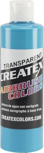 Vista 15 de Createx Pintura de colores para aerógrafo, 8 onzas, aguamarina transparente