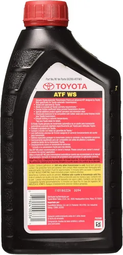 Vista 2 de Toyota 00289-ATFWS Fluido de transmisión automática, 192 onzas, paquete de 6