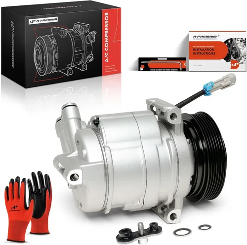 Vista 10 de A-Premium Compresor de aire acondicionado con embrague compatible con Chevrolet Sonic 2012 1.8L