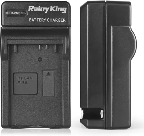 Vista 3 de LP-E5 - Cargador de batería para Canon EOS 500D, 450D, Kiss X3, Rebel T1i, XS