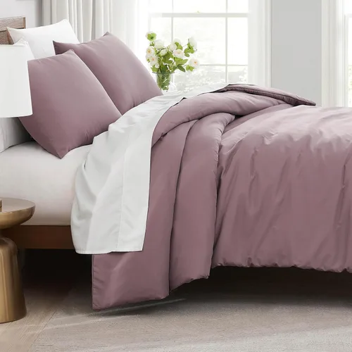 Vista 38 de Southshore Fine Living, Inc. Juego de funda de edredón tamaño extra grande individual/XL, ropa de cama de microfibra cepillada premium de fácil