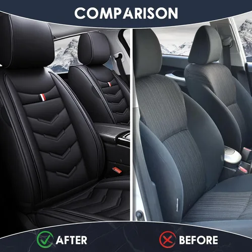 Vista 5 de Funda de asiento de auto para Volvo XC40 2019-2023, duradera, resistente al desgaste, impermeable, funda de cojín para vehículo, transpirable, sin