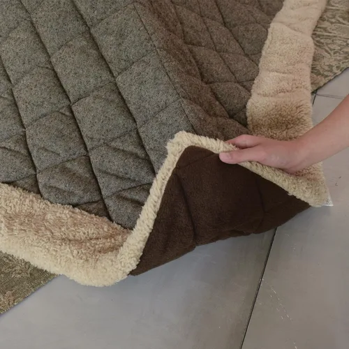 Vista 3 de AZUMAYA KK-102BR - Edredón de futón Kotatsu con forma rectangular de 75 x 90 pulgadas de ancho, material de tela 100% poliéster, para el hogar