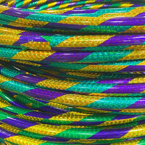Vista 3 de Hula Hoop de 24 pulgadas - Juego de 12 (docena) Paquete de fiesta festiva