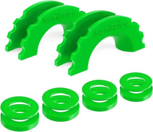 Vista 12 de AUTMATCH Kit de arandelas aisladoras de grilletes de anillo D, 2 aisladores de grilletes de goma con 8 arandelas, se adapta a grilletes 3/4, protege