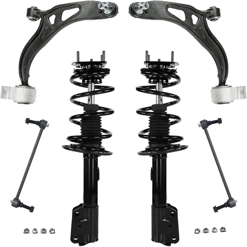 Vista 168 de Detroit Axle - Kit de brazos de control delanteros para Chevy GMC Silverado Sierra 1500 Avalanche Yukon Tahoe Escalade ESV EXT, 2 brazos de control