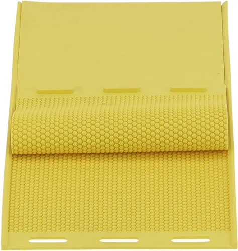 Vista 8 de 2 hojas de velas de cera de abejas, kit de fabricación de velas de bricolaje con estampado de cera de abeja, hoja de prensa de cera de abeja