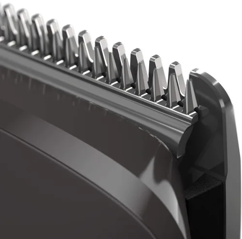 Vista 5 de Philips Norelco Multigroom Men's Beard Grooming Kit with Trimmer for Head Body, Face -Stainless Steel with Travel Case