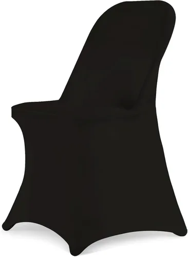 Vista 18 de HAINARverS - Fundas plegables para sillas, 100 unidades, universales, ajustadas, elásticas, protector de silla de elastano de mejora para bodas