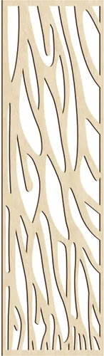 Vista 5 de Ekena Millwork WALW10X25X0250BRICH Bristol Paneles de pared decorativos de madera con calado, 9 3/8 pulgadas de ancho x 24 3/8 pulgadas de alto