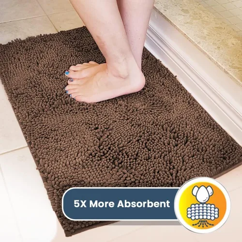 Vista 83 de Muddy Mat Tapete súper absorbente para interiores, de microfibra de secado rápido, antideslizante, para puerta principal, lavable a máquina