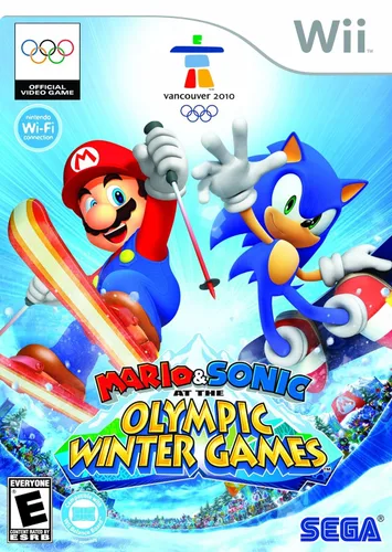Mario and Sonic at the Olympic Winter Games - Nintendo Wii