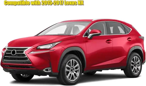 Vista 2 de Guardabarros de coche guardabarros para barro compatible con Lexus NX 200t / Lexus NX 300h 2015 2016 2017