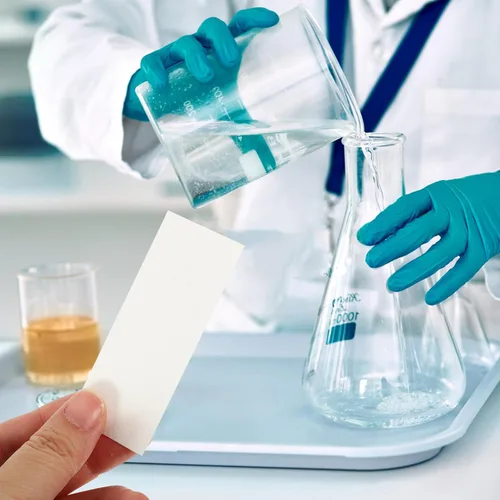 Vista 7 de 500pcs papel de filtro cuantitativo de cromatografía tiras de papel de limpieza de laboratorio para laboratorios de química aula