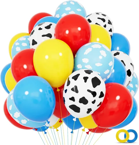 Vista 12 de Juego de 68 globos negros y naranjas, juego de globos de látex naranja y negro de 12 pulgadas con cintas de confeti reutilizables, resistentes a