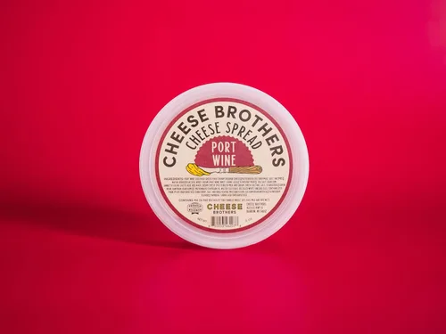 Vista 5 de Cheese Bros. Crema de queso cheddar de cerveza Hecho a mano en Wisconsin Paquete de 6 8 onzas cada paquete