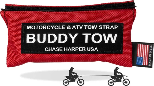 Vista 5 de Chase Harper USA 9100 - Buddy Tow - Correa de nailon resistente con especificaciones militares (prueba de 1785 libras) 12' x 1" - Rosa intenso