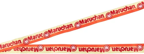 Vista 3 de Maruchan Ramen Noodles - Soporte para credencial de identificación con cuenco con sabor a pollo, colgante de goma