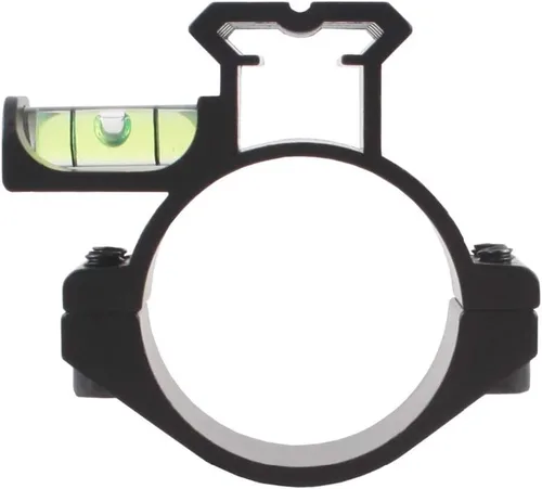 Vista 2 de Adaptador táctico de anillo de alcance de 1.181 in/1 pulgada y 1 pulgada, riel de tejedor/picatinny, montaje de abrazadera de barril con nivel