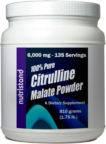 Malato de citrulina 6,000 mg por porción, 135 porciones, 28.57 oz de malato de citrulina 100% puro