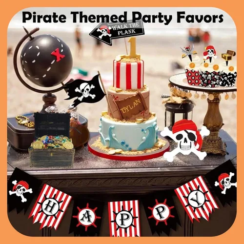 Vista 6 de Cofre del tesoro para premios infantiles, cofre del tesoro de plástico con 288 monedas de oro del tesoro y gemas, joyas, perfecto para fiestas