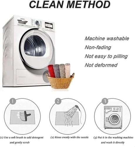 Vista 6 de Alfombra de pasillo para pasillo, muy larga, alfombra estrecha, alfombra de pasillo de cocina, alfombra de pasillo de interior, alfombra