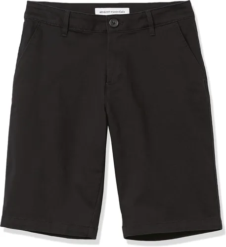 Vista 5 de Tienda Essentials Bermudas caqui de tiro medio y entrepierna de 10 pulgadas para mujer