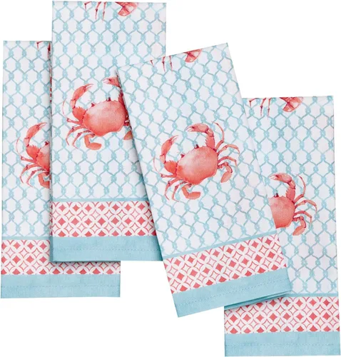 Vista 126 de Maison d' Hermine - Juego de 4 servilletas 100 % de tela de algodón lavable, decorar o regalar, hogar, cocina, comedor, fiestas de cóctel
