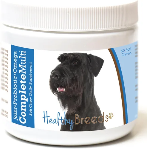 Vista 29 de Healthy Breeds Cavalier King Charles Spaniel - Multivitamínico todo en uno, completo con probióticos, glucosamina, condroitina y omegas, 60