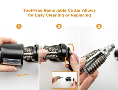 Vista 2 de Bostitch Sacapuntas manual de oficina MPS1-BLK cortador de repuesto (MPS1-K), acero