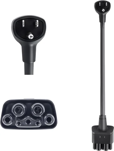 Vista 7 de car&smo Adaptador NEMA 14-50 para cargador móvil Tesla Gen 2 y Gen 3, 32A 240V ETL certificado EV conector de carga EV, IP55 resistente a