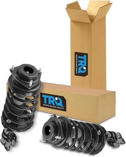 Vista 191 de TRQ Conjunto de Amortiguador y Resorte Delantero Cargado con Resorte Helicoidal Pre-ensamblado Compatible con Jeep Cherokee Limited AWD 14-22 Sin