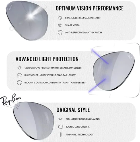 Vista 6 de Ray-Ban RB4306 - Gafas de sol de forma cuadrada redonda con kit oficial de gafas