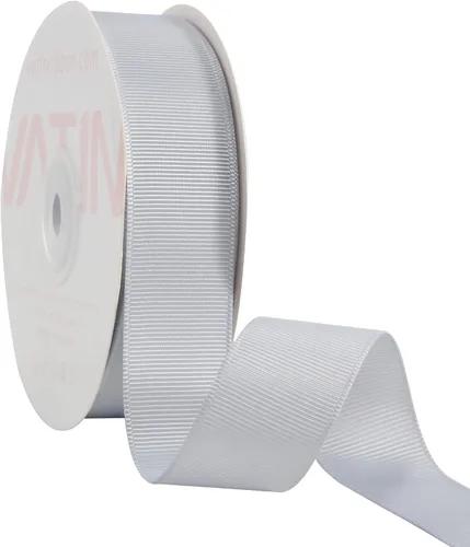 Vista 80 de VATIN Cinta de Grogrén Negra, 1-1/2" x 50 Yardas Continuas, Cinta de Grogrén de Poliéster Negra, Usar para Lazos de Bricolaje, Accesorios