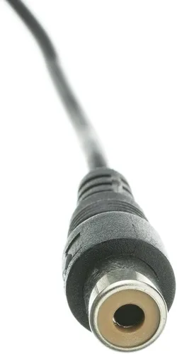 Vista 4 de CableWholesale Cable de extensión RCA de audio/video, RCA macho a RCA hembra, cable de extensión A/V para DVD, TV, CD, 6 pies, cable de extensión