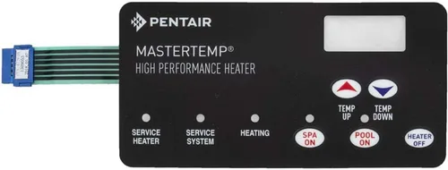 Pentair 472610Z Interruptor Membrana Pad Reemplazo MasterTemp Piscina y Spa Calentador Sistema Eléctrico