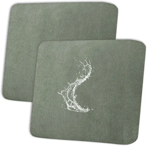Vista 42 de Fundas de cojín 100 % impermeables para caravana, tela elástica, repuesto para asiento de cámper, funda de sofá lavable diseñada para banco de auto